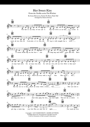 Her sweet kiss Sheet Music for Piano (Solo) | MuseScore.com