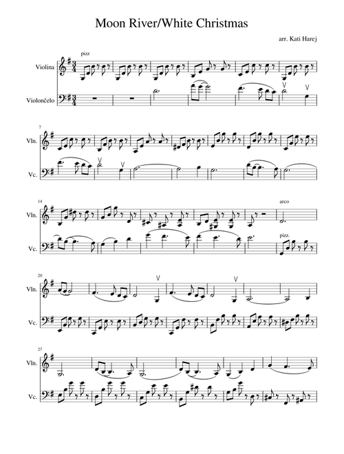 Moon River/White Christmas