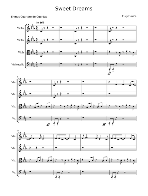 Sweet Dreams - Eurythmics