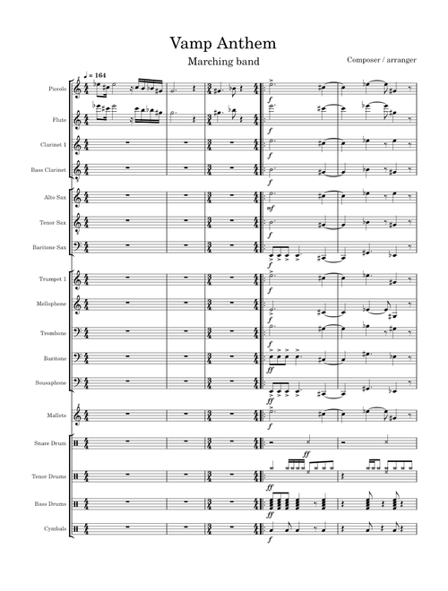 Vamp Anthem – Playboi Carti Vamp Anthem Marching Band