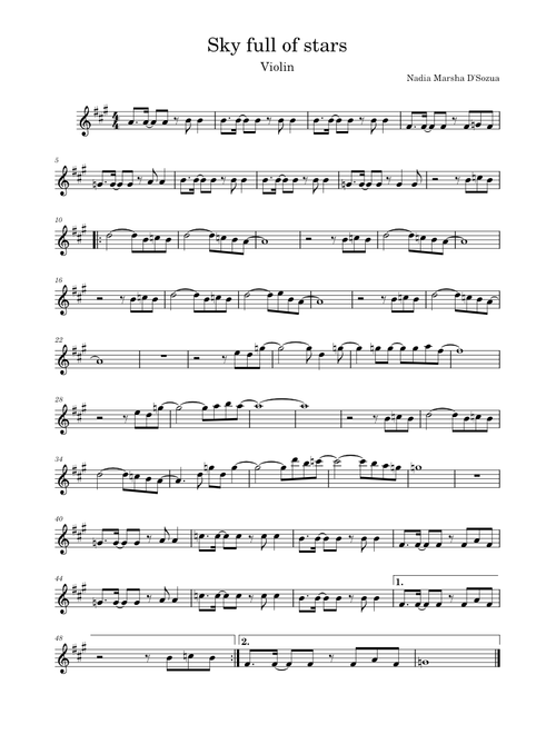 A Sky Full Of Stars – The Piano Guys