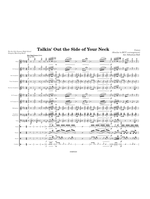 Talkin' Out the Side of Your Neck - BCU