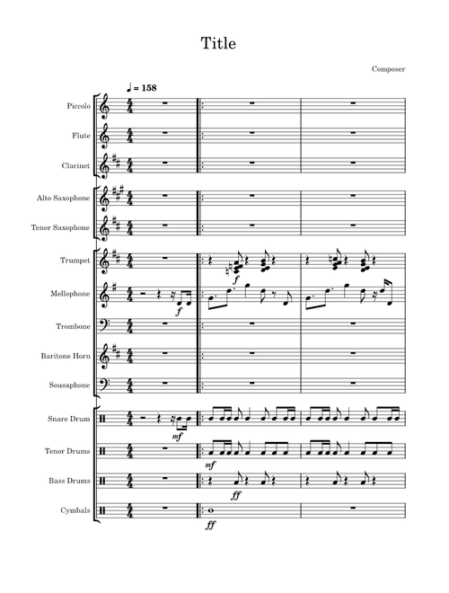 Super Smash Bros. Theme Medley – Various Composers Super Smash Bros. Theme Medley for Marching Band