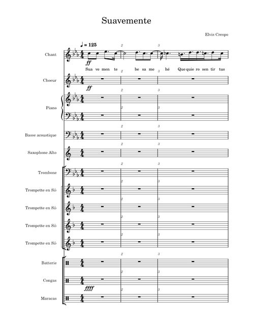 Suavemente – Elvis Crespo