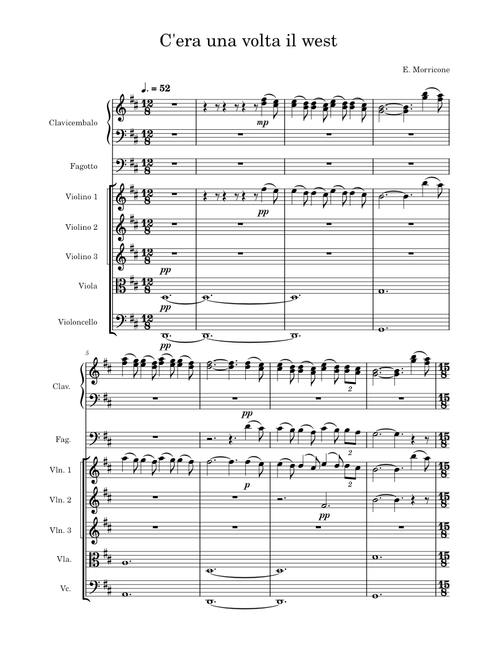C'era una volta il West – Ennio Morricone