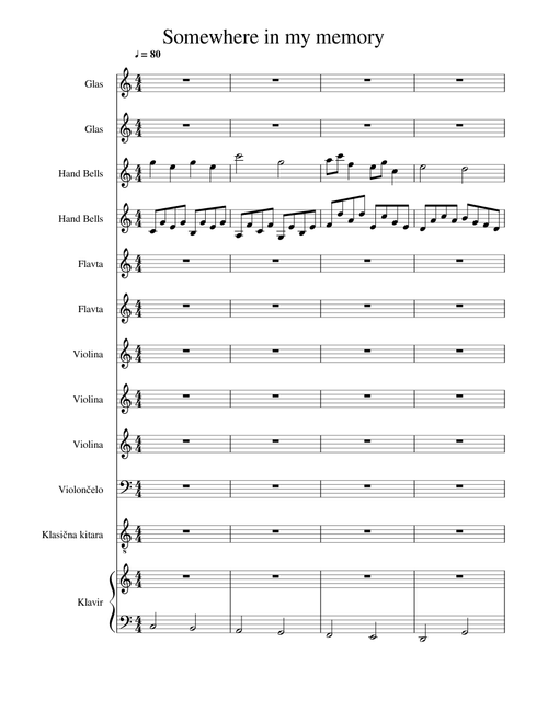 Somewhere in my memory - John Williams