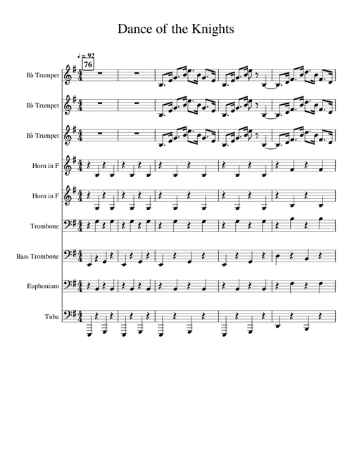 Dance of the Knights (Oct)