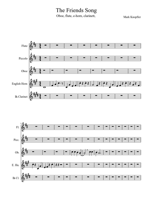 The Friends Song