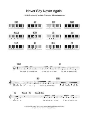 Play Official version of Make It Easy On Me Sheet Music by Two