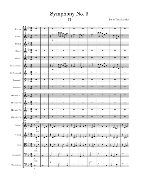 Symphony No.3, Op.29, Movt 2 – Pyotr Ilyich Tchaikovsky