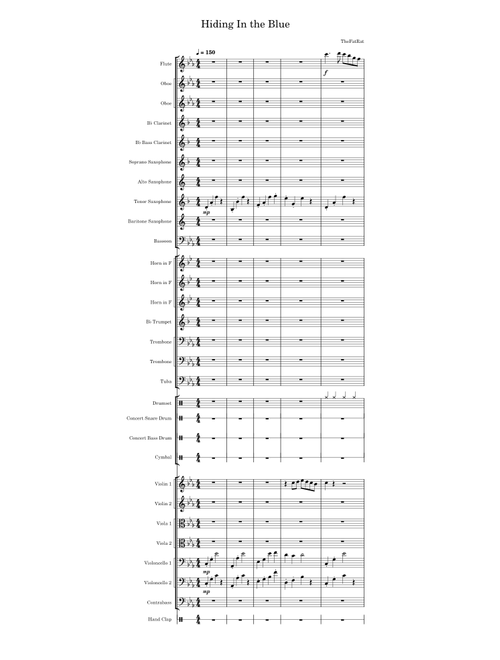 Hiding In The Blue – TheFatRat (Band Version)