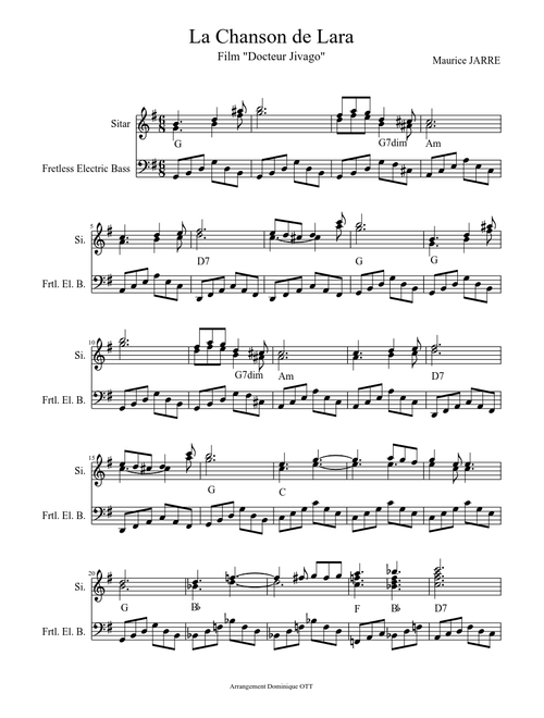 La Chanson de Lara