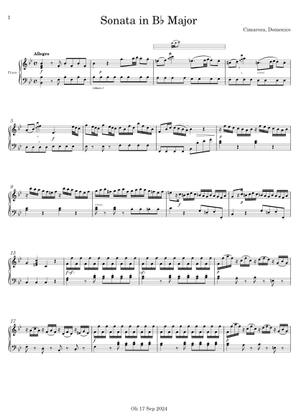 Sonata No 42 in D minor – Domenico Cimarosa (Arr. by Víkingur