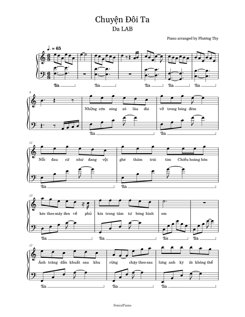 Chuyện đôi ta – Dalab Chuyện Đôi Ta - piano tutorial