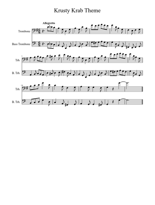 Krusty Krab Theme