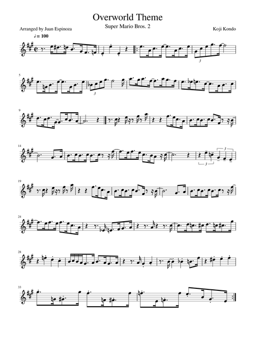 Super Mario Bros 2 Overworld Theme