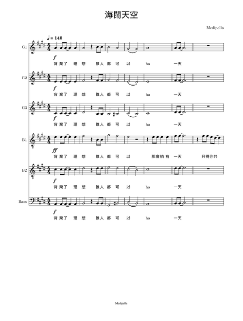 海闊天空 Medipella