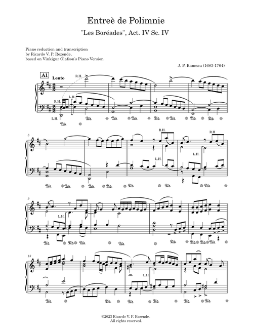 Les Boréades, RCT 31 - Jean-Philippe Rameau