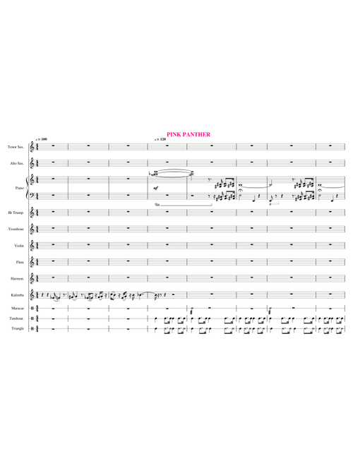 Pink Panther FULL Orchestra