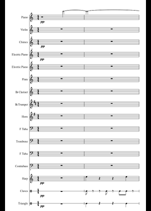 Final Fantasy Tactics - Hero's Theme Piano Arrangement Sheet Music