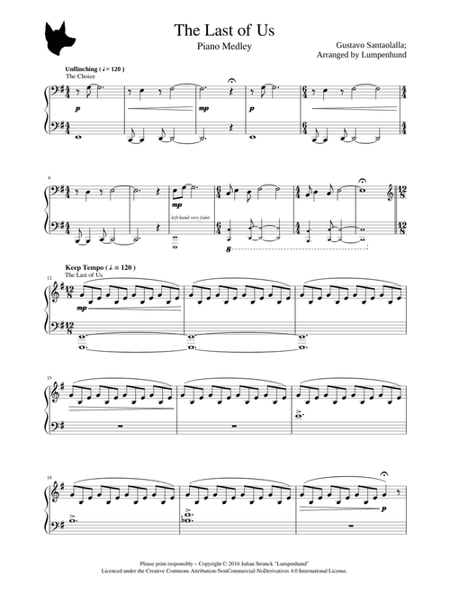 The Last of Us: Piano Medley