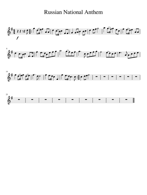 Russian National Anthem