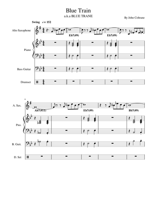 Blue Train - John Coltrane