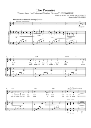 We'll Never Say Goodbye - Big Band中古楽譜 There'll Never Be Goodbye Sheet Music for Piano, Vocals