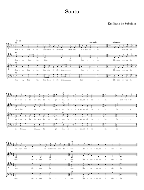 SANTO - Emiliana de Zubeldia