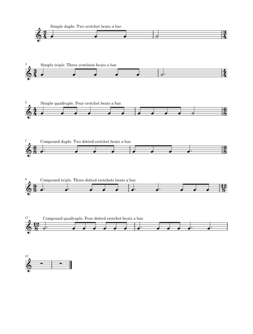 Time-signatures – Elemental Music