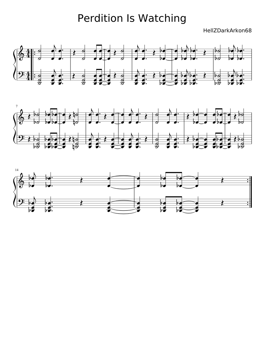 perdition-is-watching-sheet-music-for-piano-solo-musescore