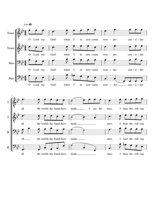 How Great Thou Art