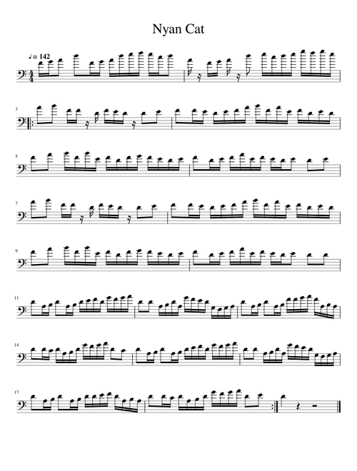 Nyan Cat Trombone
