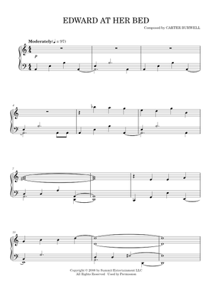 TWILIGHT—THE SCORE (PIANO SOLO) Twilight - The Score: Easy Piano Solo: Burwell, Carter