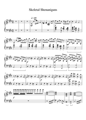 Slash Inferno - Teminite x Boom Kitty x Waterflame Sheet Music for ...