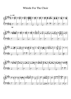 Whistle For The Choir Sheet Music for Drum group (Jazz Band 