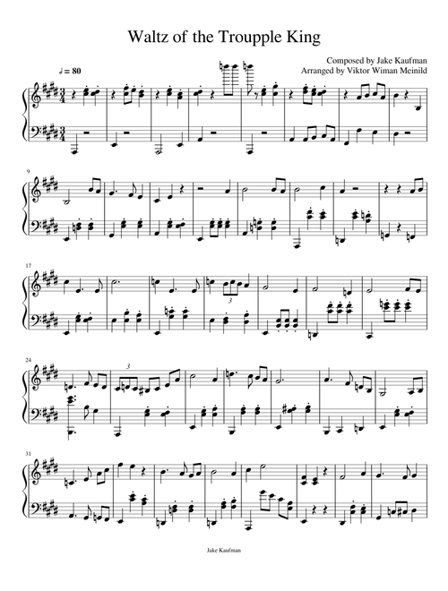 Waltz of the Troupple King
