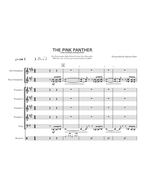 The Pink Panther – Henry Mancini