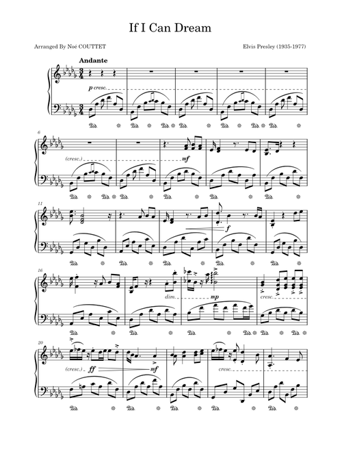 If I Can Dream – Elvis Presley, W. Earl Brown If I Can Dream