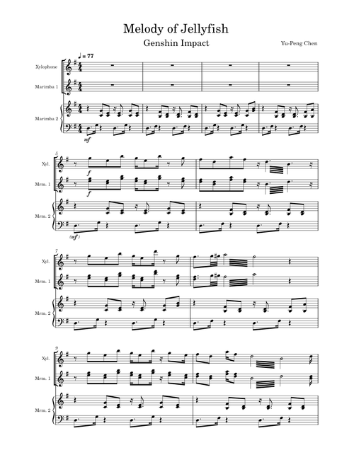 Melody of Jellyfish - Genshin Impact