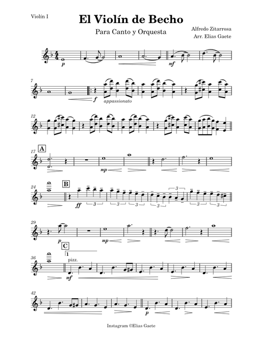 El Violín De Becho – Alfredo Zitarrosa El violin de Becho