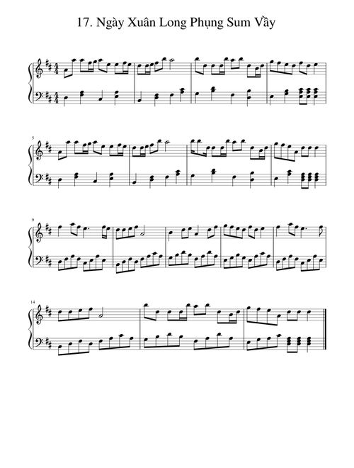 17. Ngày Xuân Long Phụng Sum Vầy