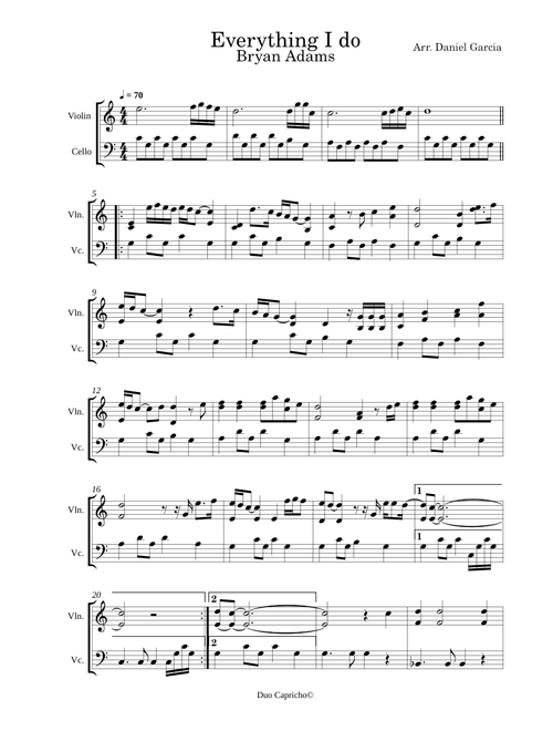 Everything I Do - Do It for You – Bryan Adams