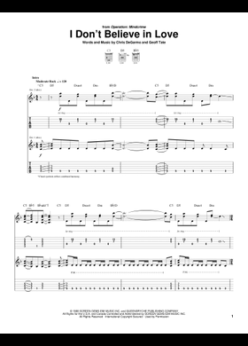Free Queensrÿche sheet music | Download PDF or print on