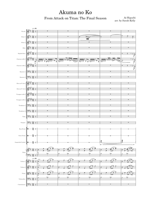 Akuma no Ko Orchestral Arrangement