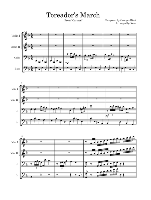 Toreador's March (Freddy Fazbear's Musicbox)