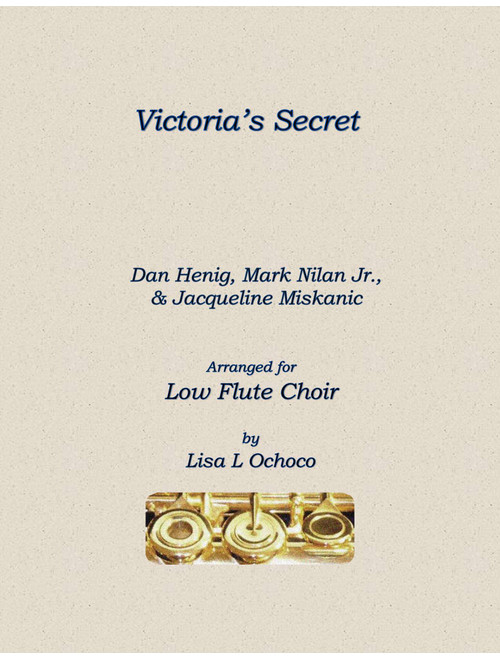 Victoria's Secret (Arr. Lisa L Ochoco) - Jax (Woodwind Ensemble)