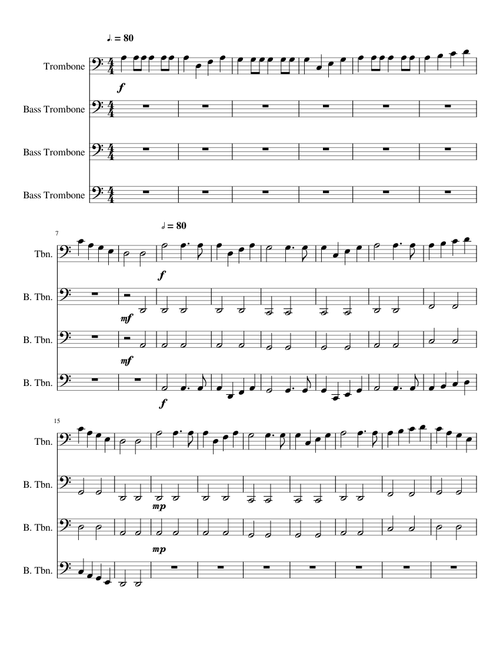 Drunken Sailor - Quartet