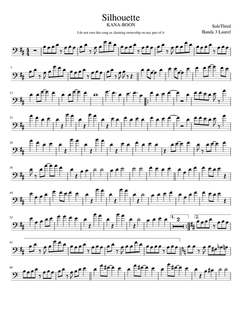 Silhouette (Trombone)