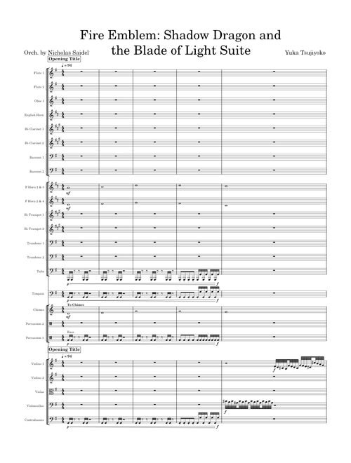 Fire Emblem: Shadow Dragon and the Blade of Light - Symphonic Suite